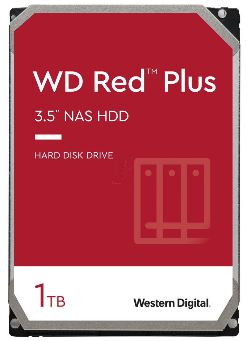 1TB WD Red Festplatte HDD 3.5'' 5400u 64MB SATA III WD10EFRX